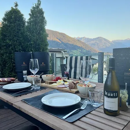 Penthouse Mountain And View, Terrace, Aircondition, Incl Summer Card 滨湖采尔