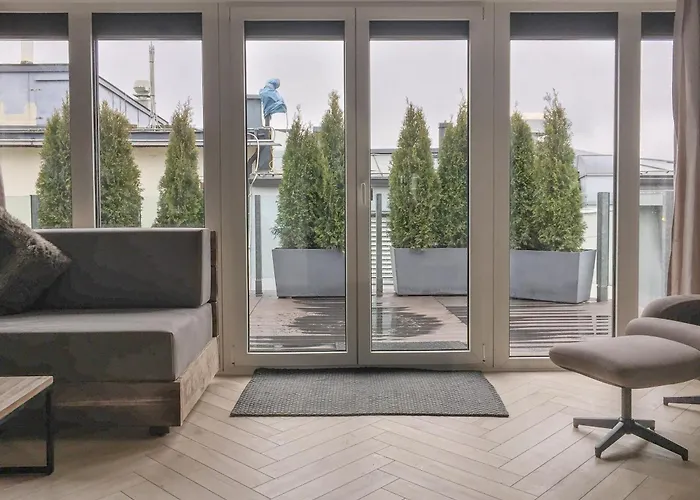 公寓 Penthouse Mountain And View, Terrace, Aircondition, Incl Summer Card