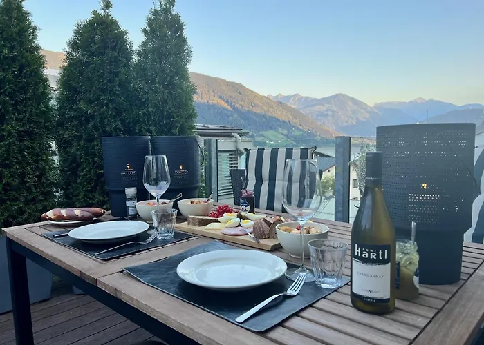 Penthouse Mountain And View, Terrace, Aircondition, Incl Summer Card 滨湖采尔